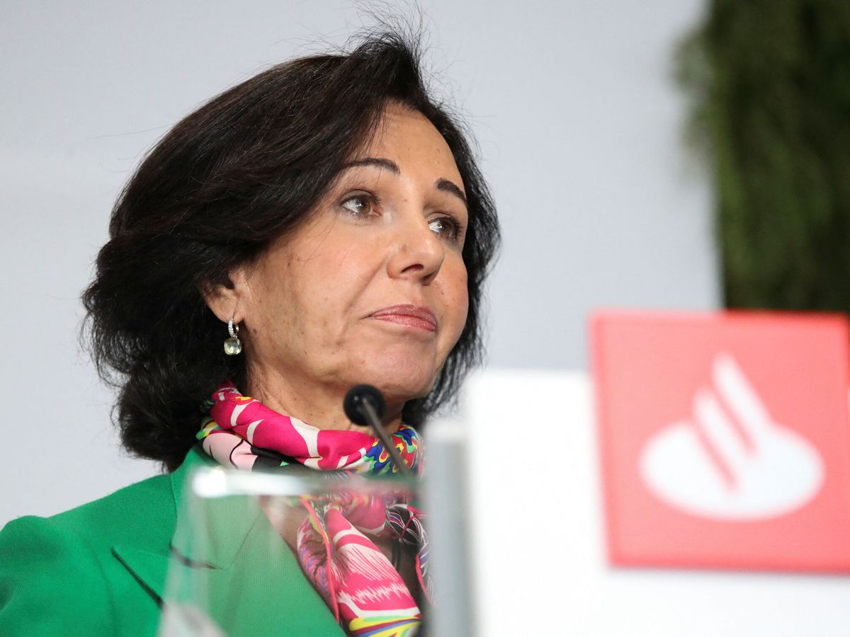 Foto: La presidenta del Santander, Ana Patricia Botín. (Reuters/Violeta Santos Moura)