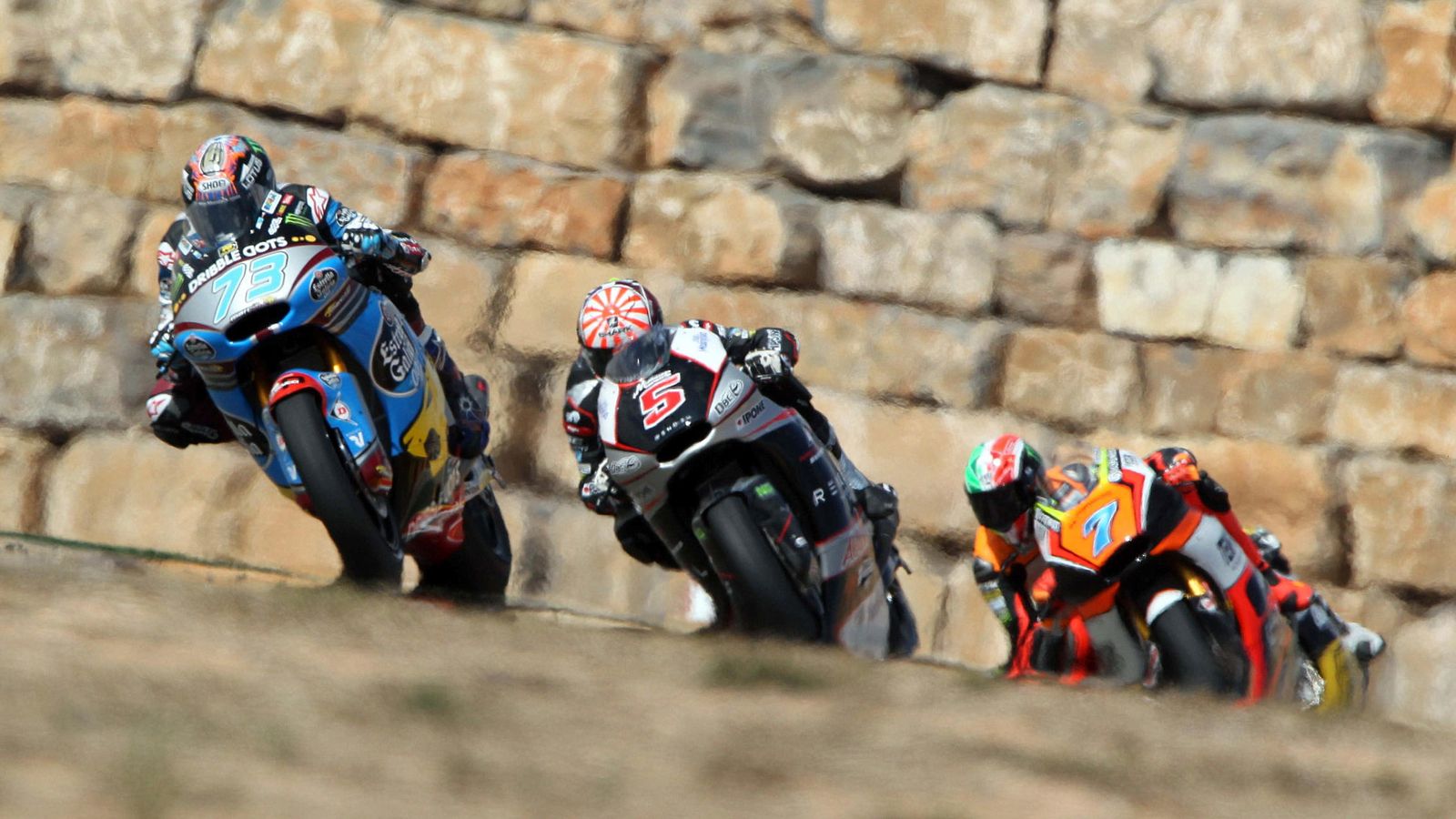Foto: Carrera de Moto2 del Gran Premio Aragón 2015 (EFE)