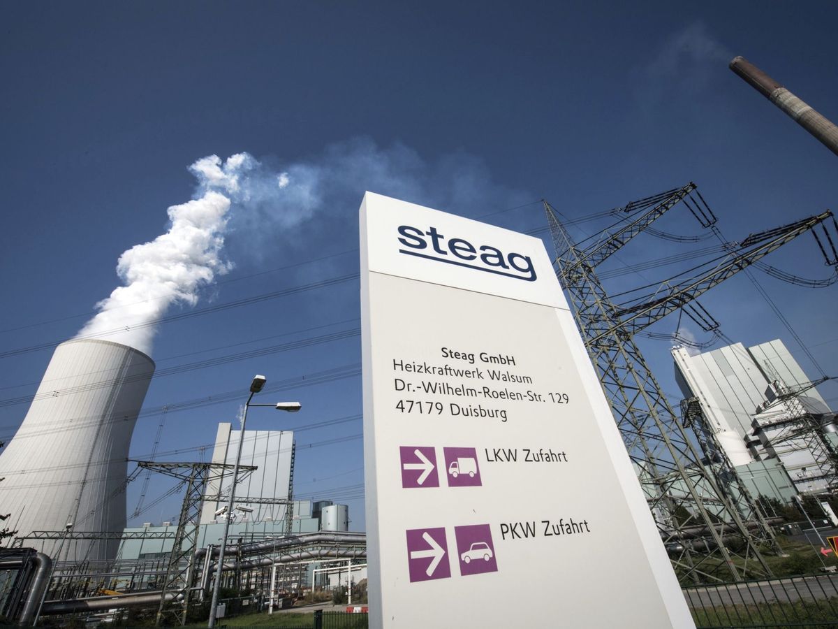 Foto: Una de las centrales eléctricas de la compañía alemana Steag. (Cedida)