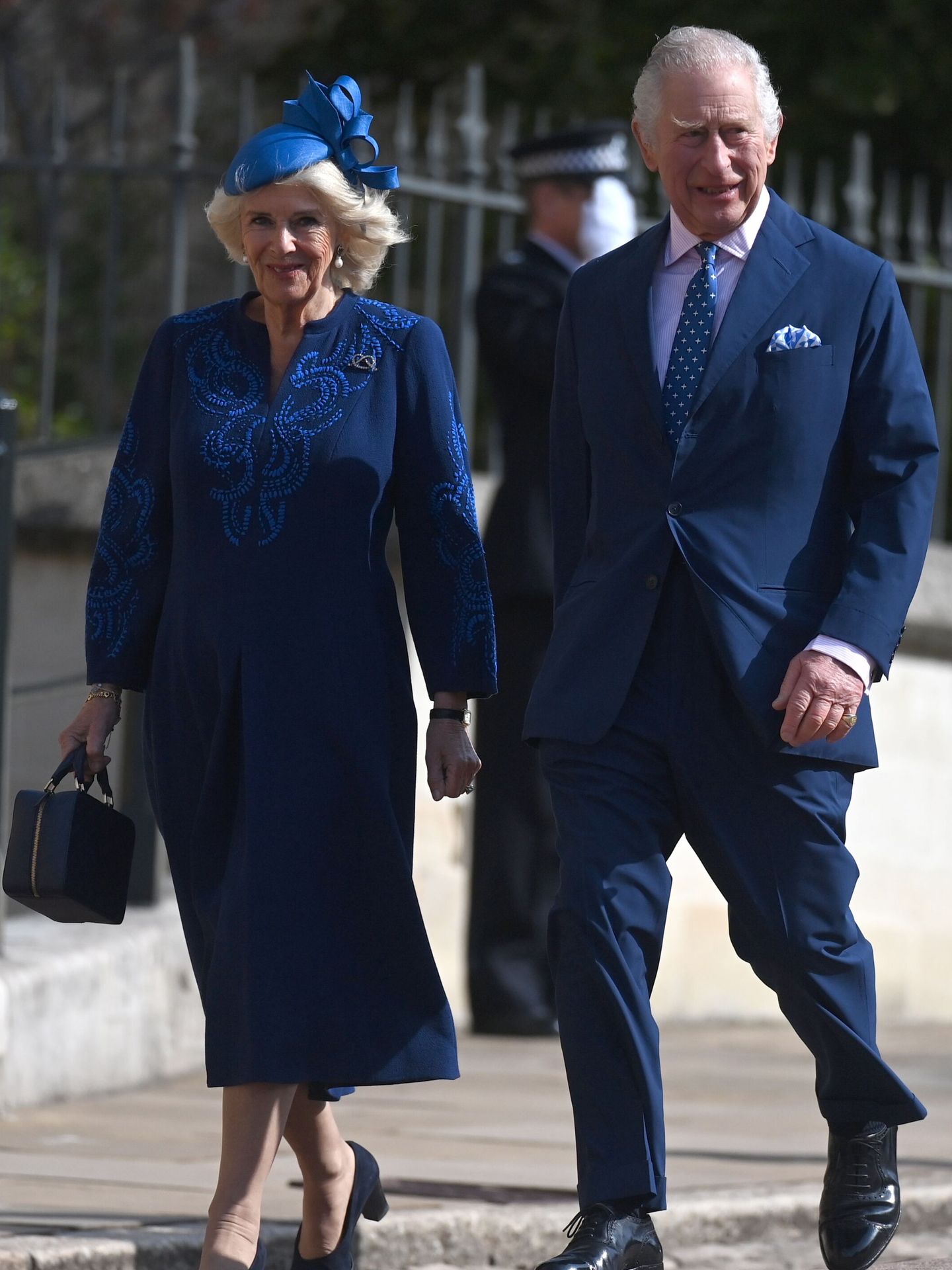 El rey y la reina consorte, en una imagen de archivo. (EFE/Neil Hall)
