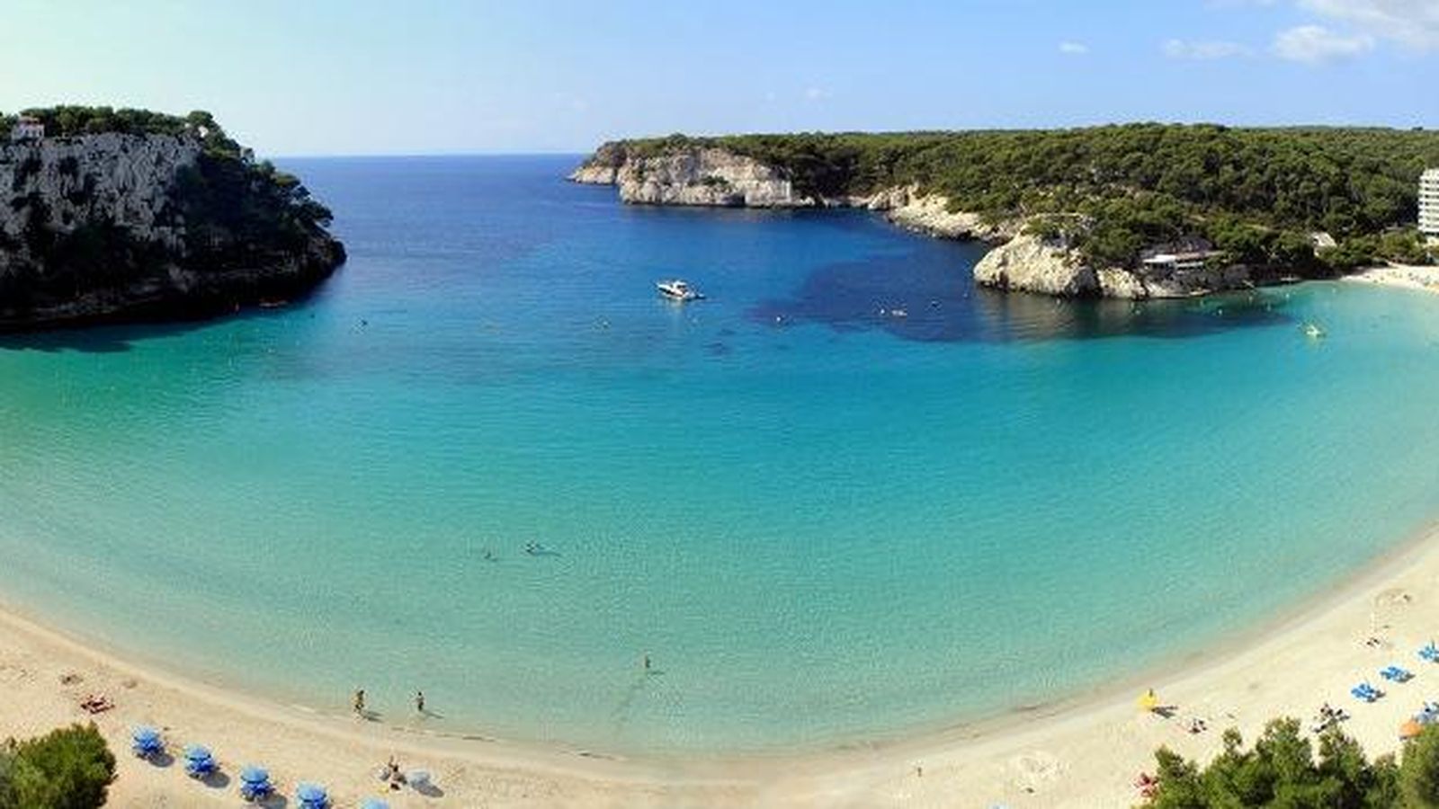 Foto: Cala Galdana, en Menorca, es una de las playas con esta distinción