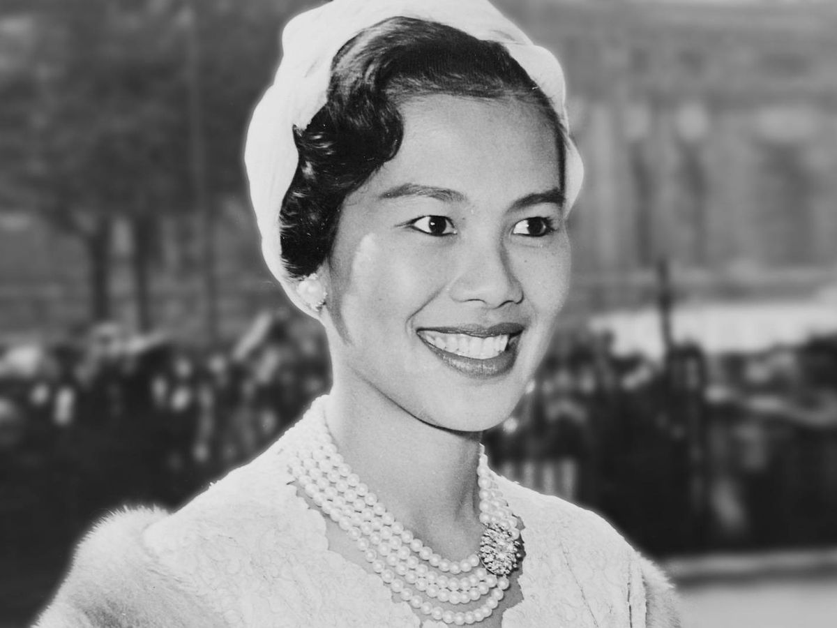 Foto: La reina Sirikit, en una imagen de archivo, en 1960. (Cordon Press)