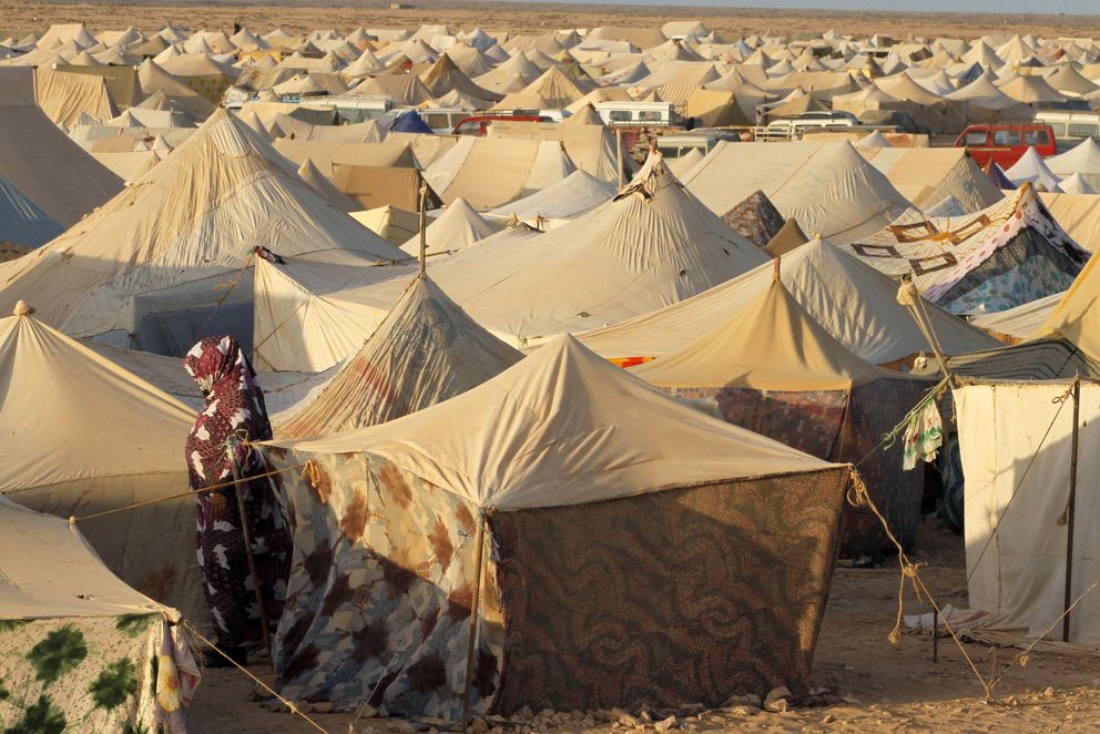 El campamento de Agdaym Izik, el 6 de noviembre de 2010. (Reuters)
