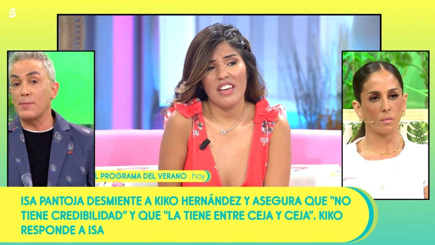 Kiko Hernández, en 'Sálvame deluxe'. (Telecinco)