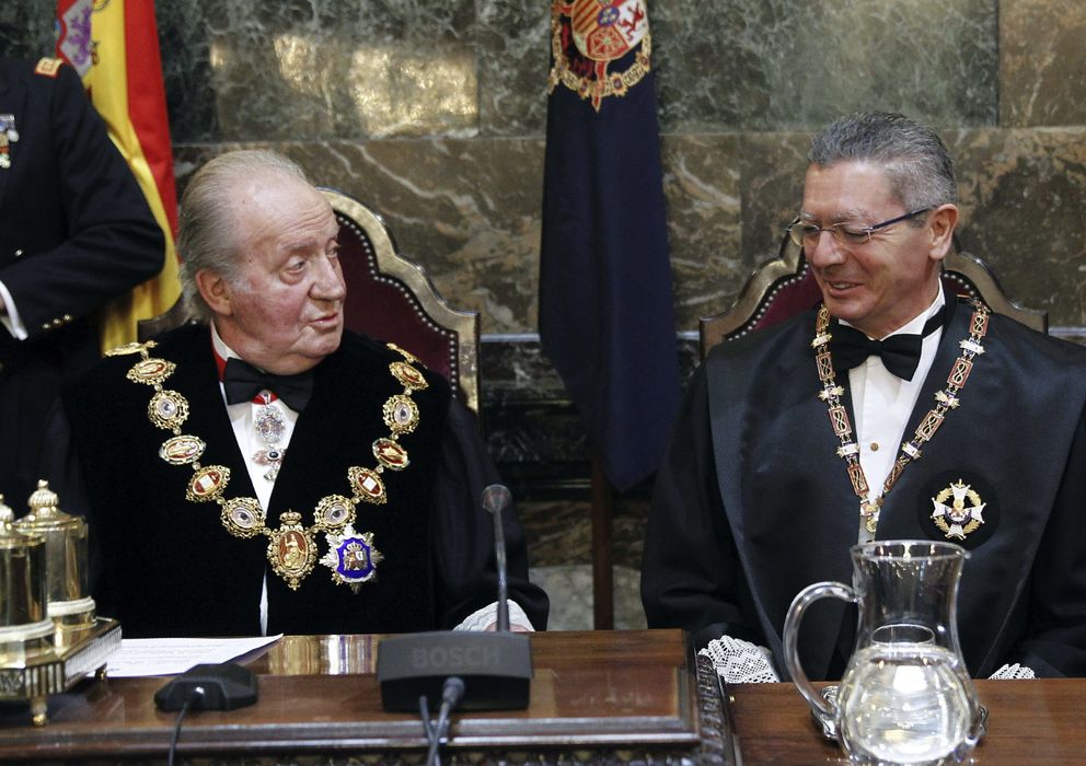 Foto: El Rey preside la ceremonia de apertura del año judicial. (EFE)