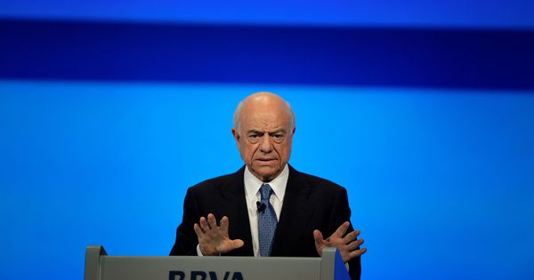 Foto: Francisco González, expresidente del BBVA. (Reuters)