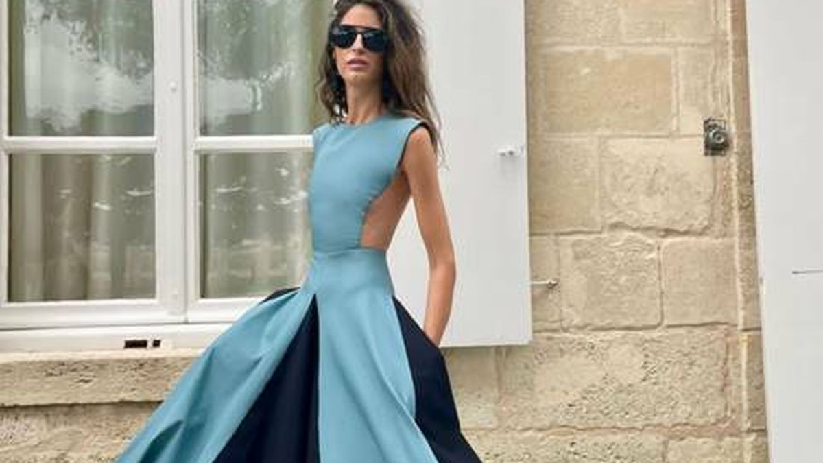 Inés Domecq, invitada revelación del fin de semana: lookazo y diseñadora de un vestido de novia 