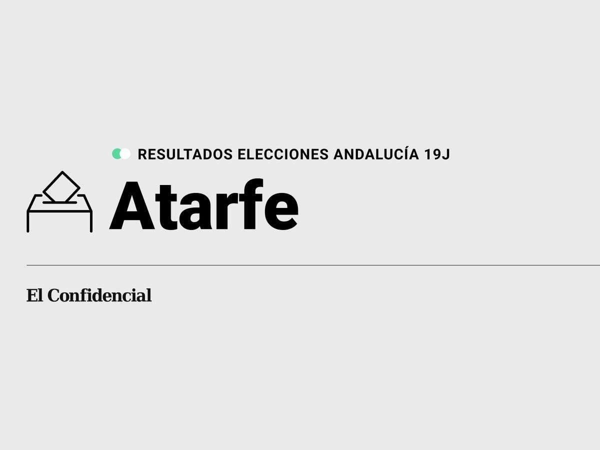 Foto: Resultados en Atarfe, Granada, de las elecciones de Andalucía 2022 este 19-J (C.C./Diseño EC)