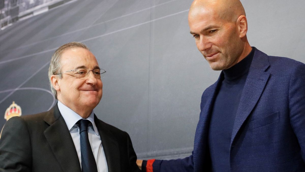 Los seis reproches de Florentino a Zidane en la política de fichajes del nuevo Real Madrid