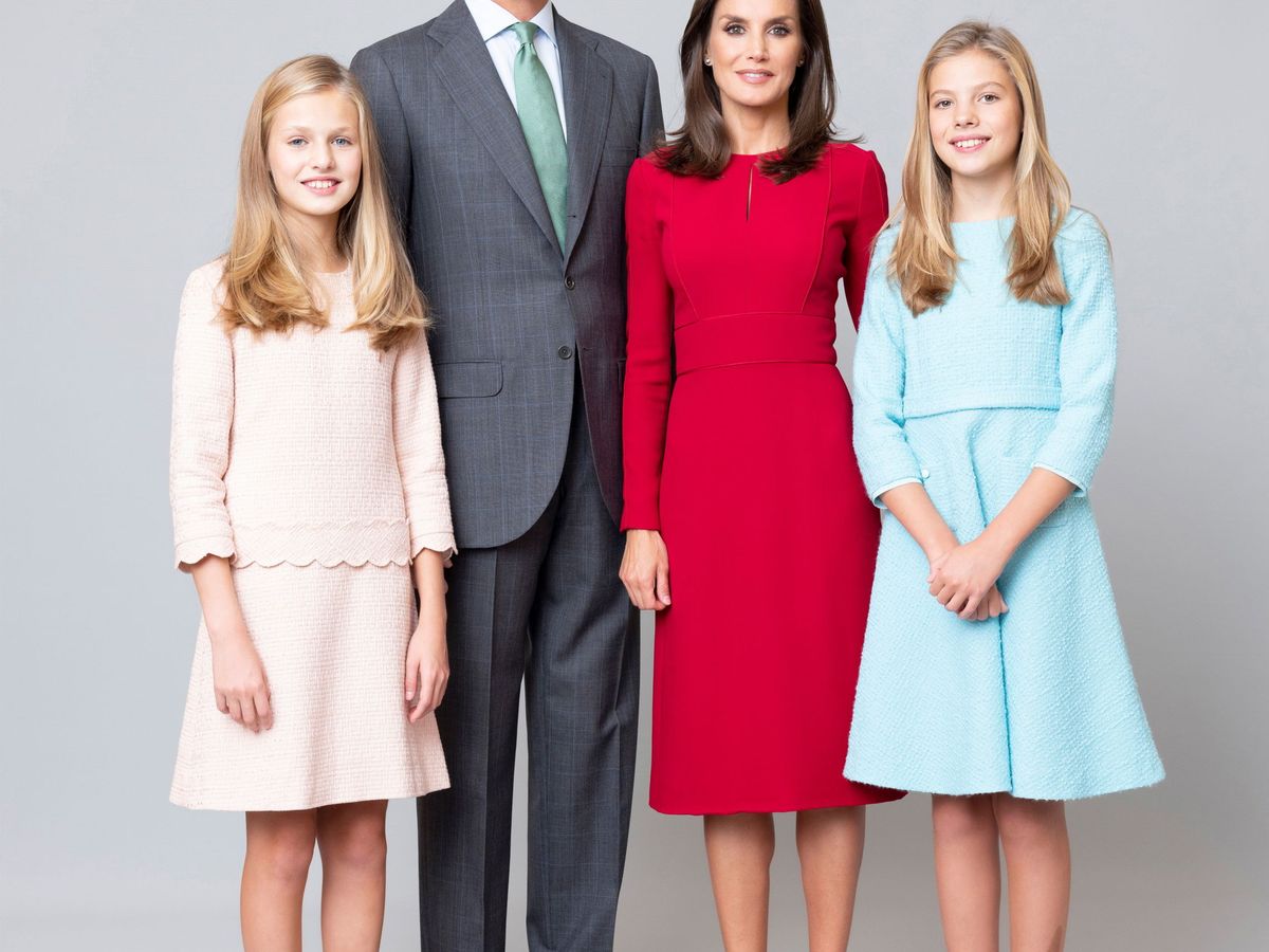 Foto: Fotografía oficial de la familia real. (Estela de Castro / Casa Real)