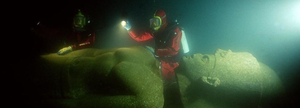 Imagen de las exploraciones submarinas. (Christoph Gerigk/ Franck Goddio/Hilti Foundation)