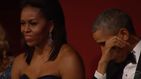 Barack Obama, emocionado en un concierto de Aretha Franklin