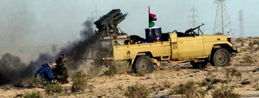 Foto: Los rebeldes libios no avanzan pese a los bombardeos aliados