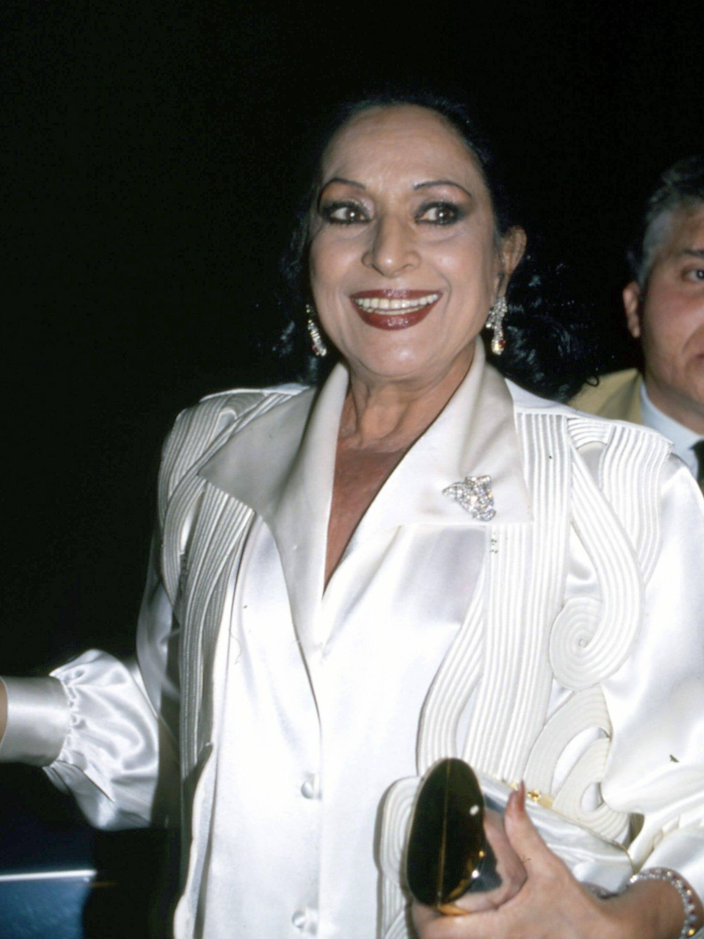 Lola Flores, en una de sus apariciones en los años 90. (CP)