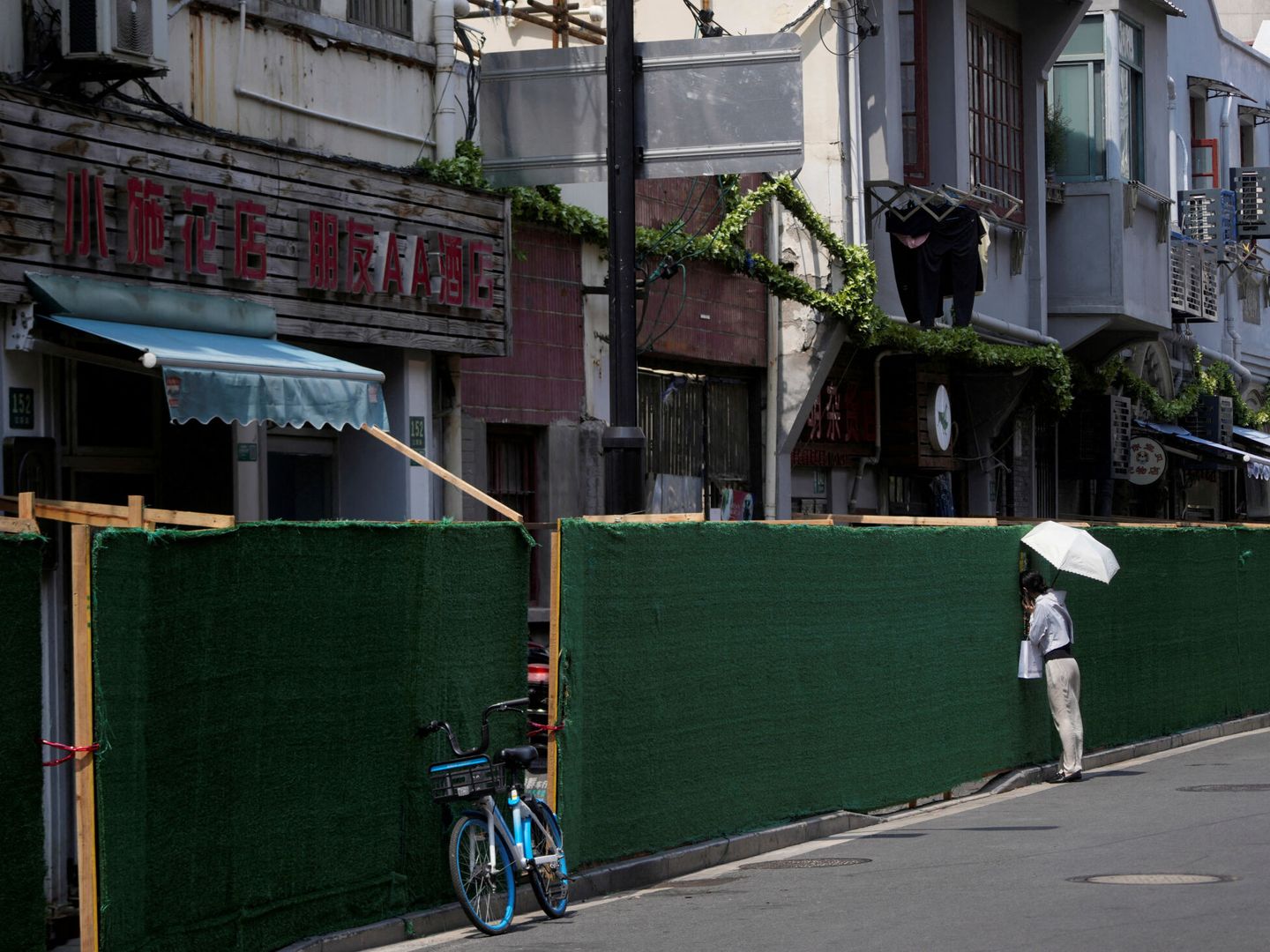 Confinamineto de Shanghai el pasado julio. (Reuters/Aly Song)