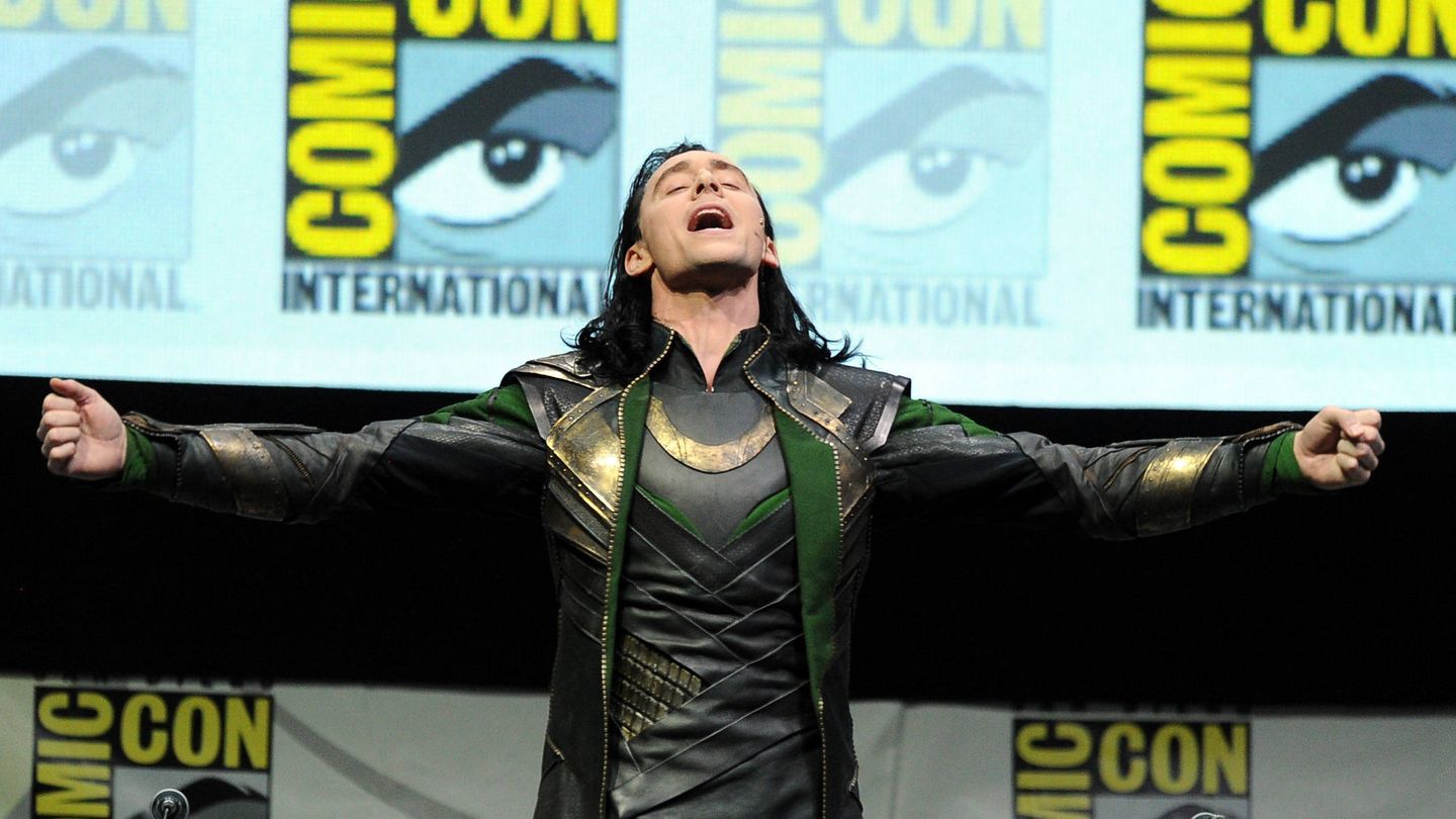  El actor caracterizado de Loki. (Getty)