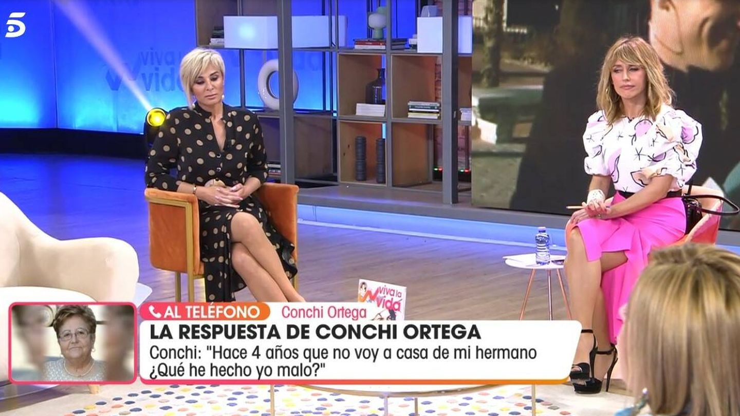 Ana María Aldón en 'Viva la vida' - Mediaset.