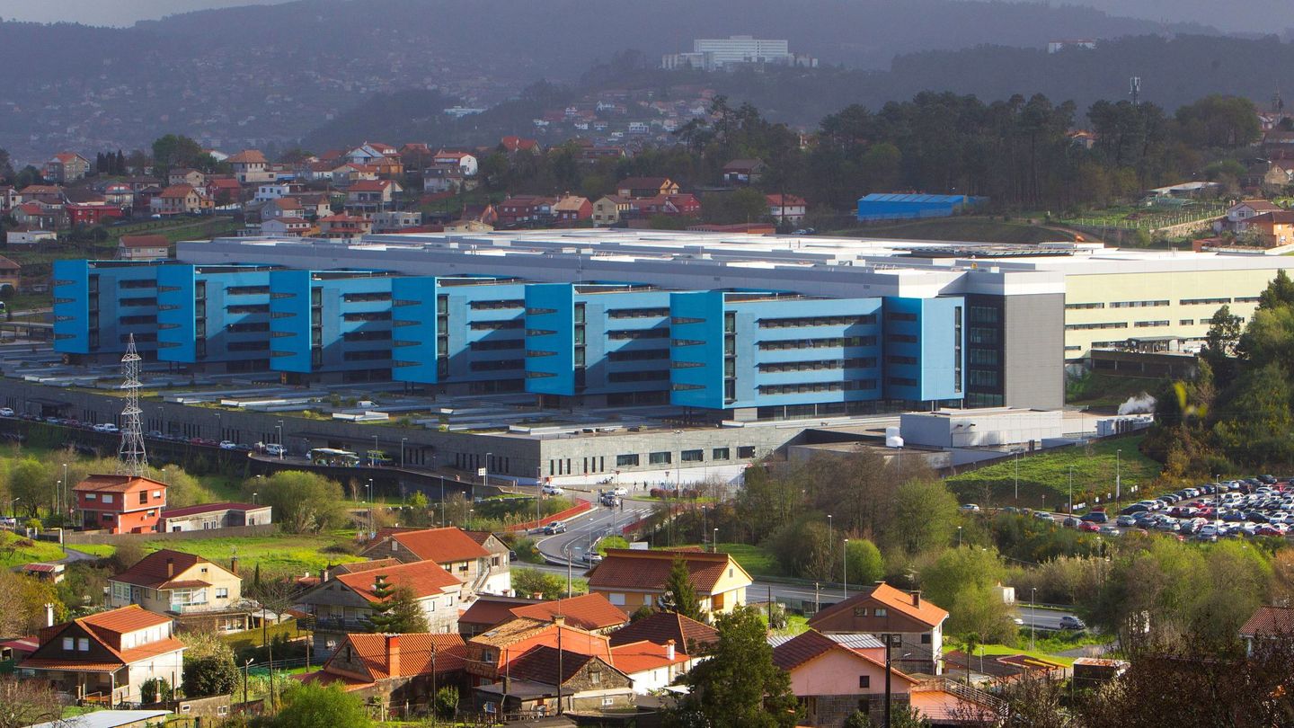 Vista general del Complejo Hospitalario Universitario de Vigo. (EFE)