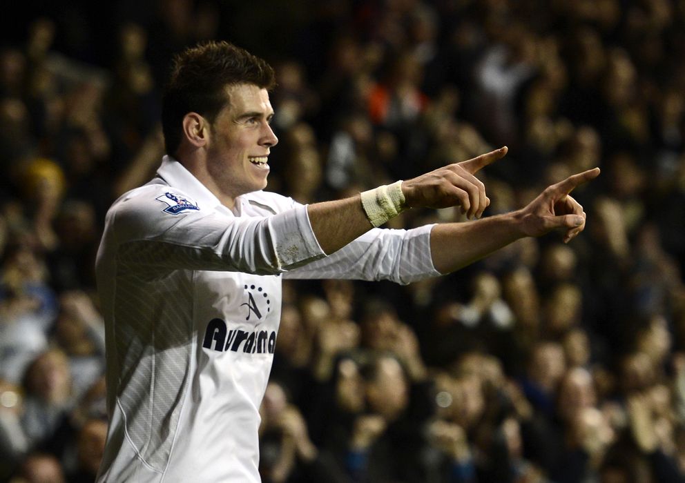 Foto: Gareth Bale celebrando un tanto con el Tottenham (Reuters).