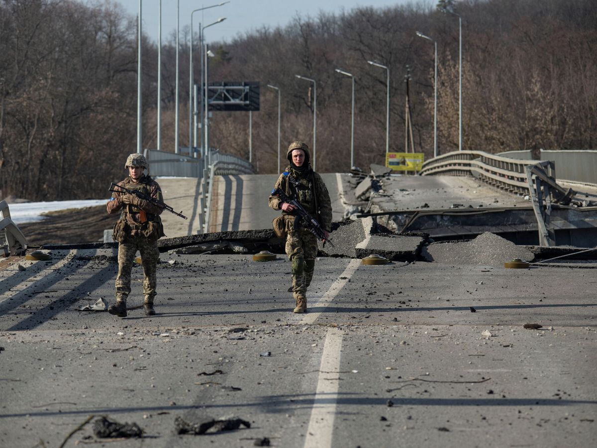 Foto: Militares en Sumy. (Reuters/Ejército de Tierra de Ucrania)