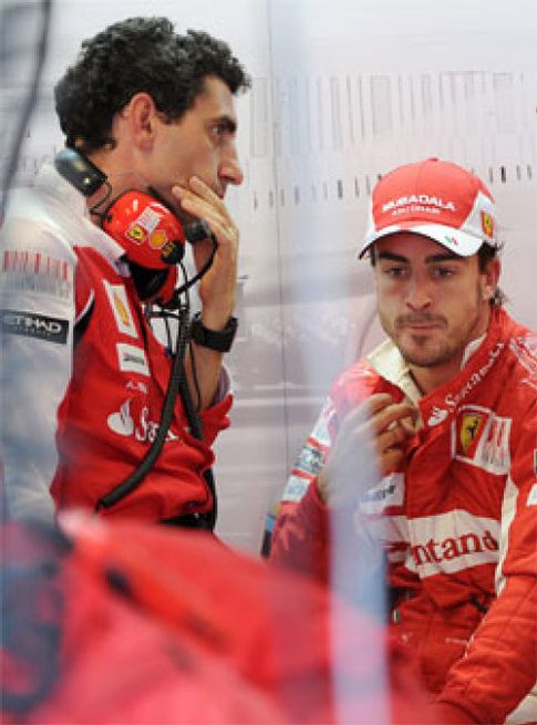 Foto: Así fue la conversación en la que Ferrari y Alonso cavaron su propia tumba