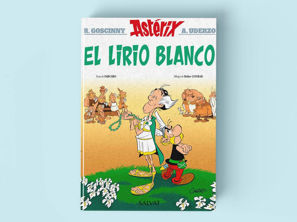 Foto: 'El lirio blanco', la nueva aventura de Astérix y Obélix. (Salvat)