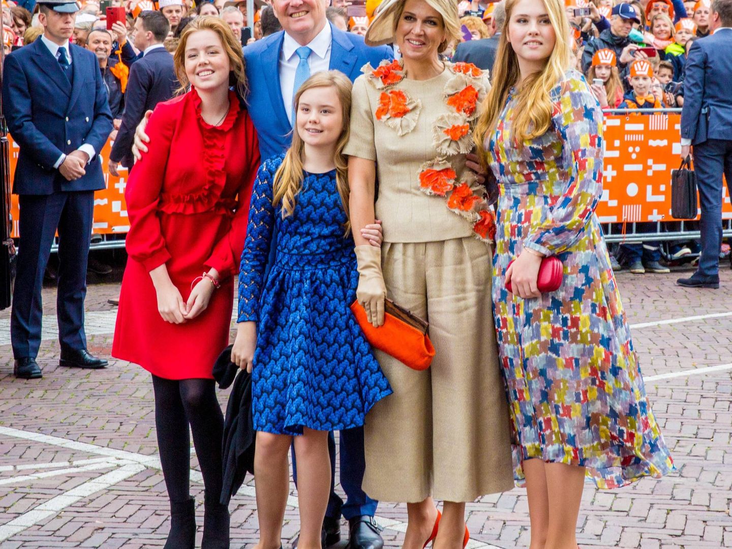 La familia real holandesa al completo. (Cordon Press)