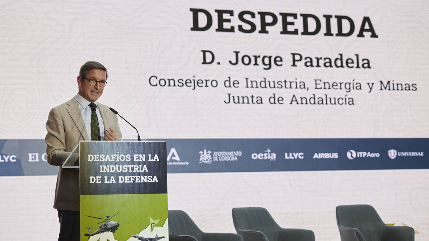 El consejero de Industria, Energía y Minas de la Junta de Andalucía, Jorge Paradela. (EC)