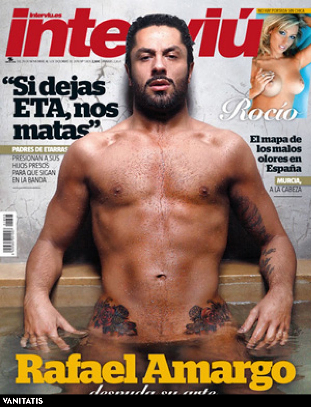 Rafael Amargo se desnuda para Interviú
