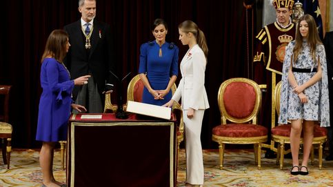 Leonor garantiza el relevo de Felipe VI en la Corona tras jurar la Constitución ante las Cortes