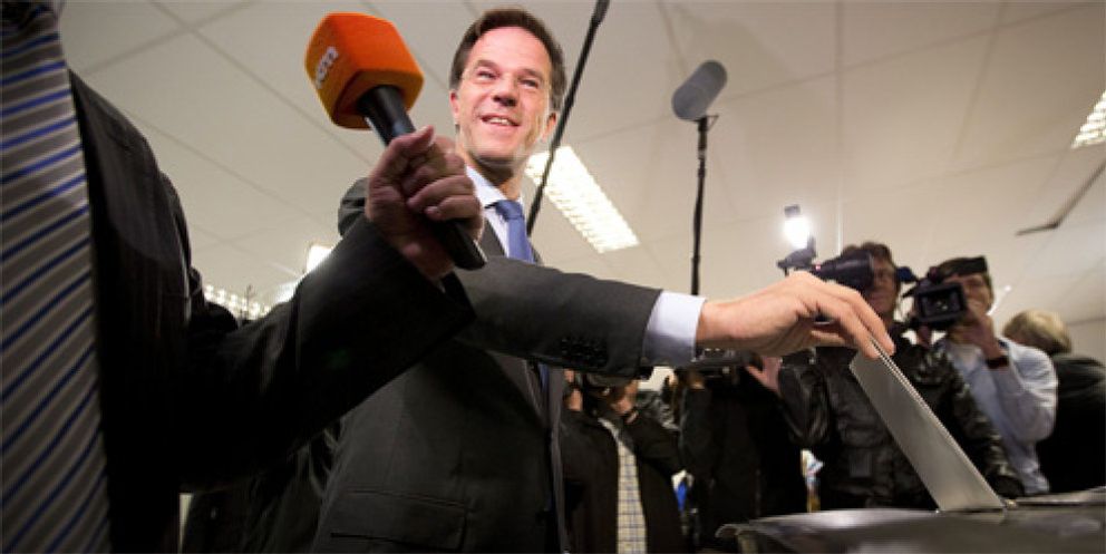 Foto: Los liberales ganan en una Holanda que abraza Europa