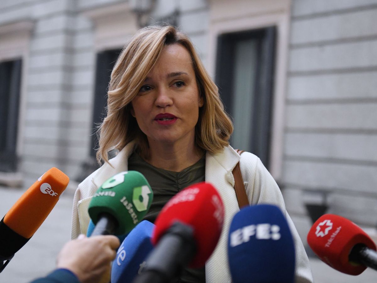 Foto: Pilar Alegría, nueva ministra de Deporte. (Fernando Sánchez/Europa Press)