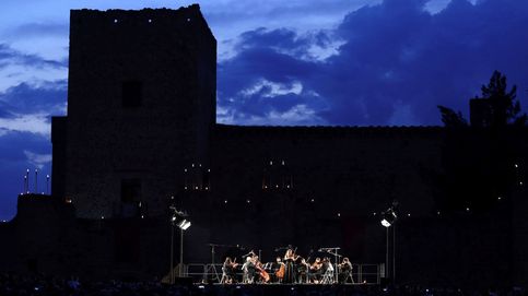 La 'velada' de Pedraza: luces y conciertos junto a un castillo medieval