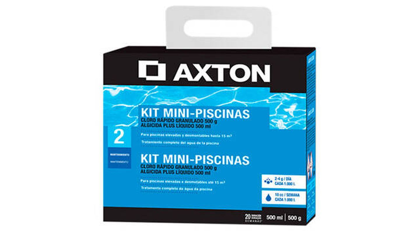Kit mantenimiento para mini piscinas de Axton