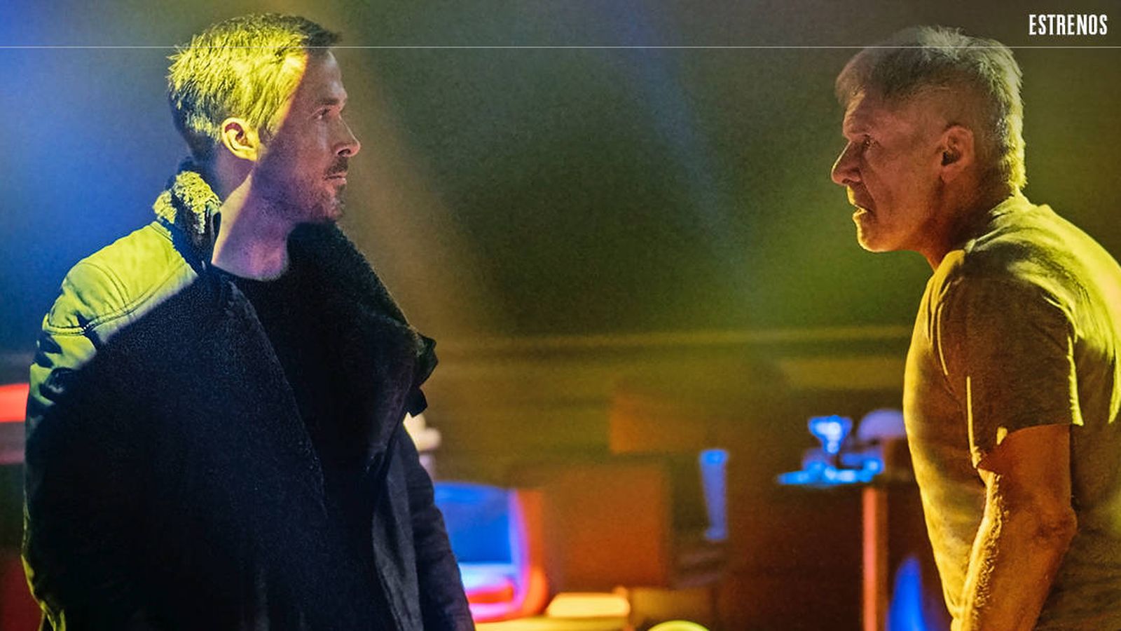 Foto: Ryan Gosling y Harrison Ford, en 'Blade Runner 2049'. (Sony Pictures)