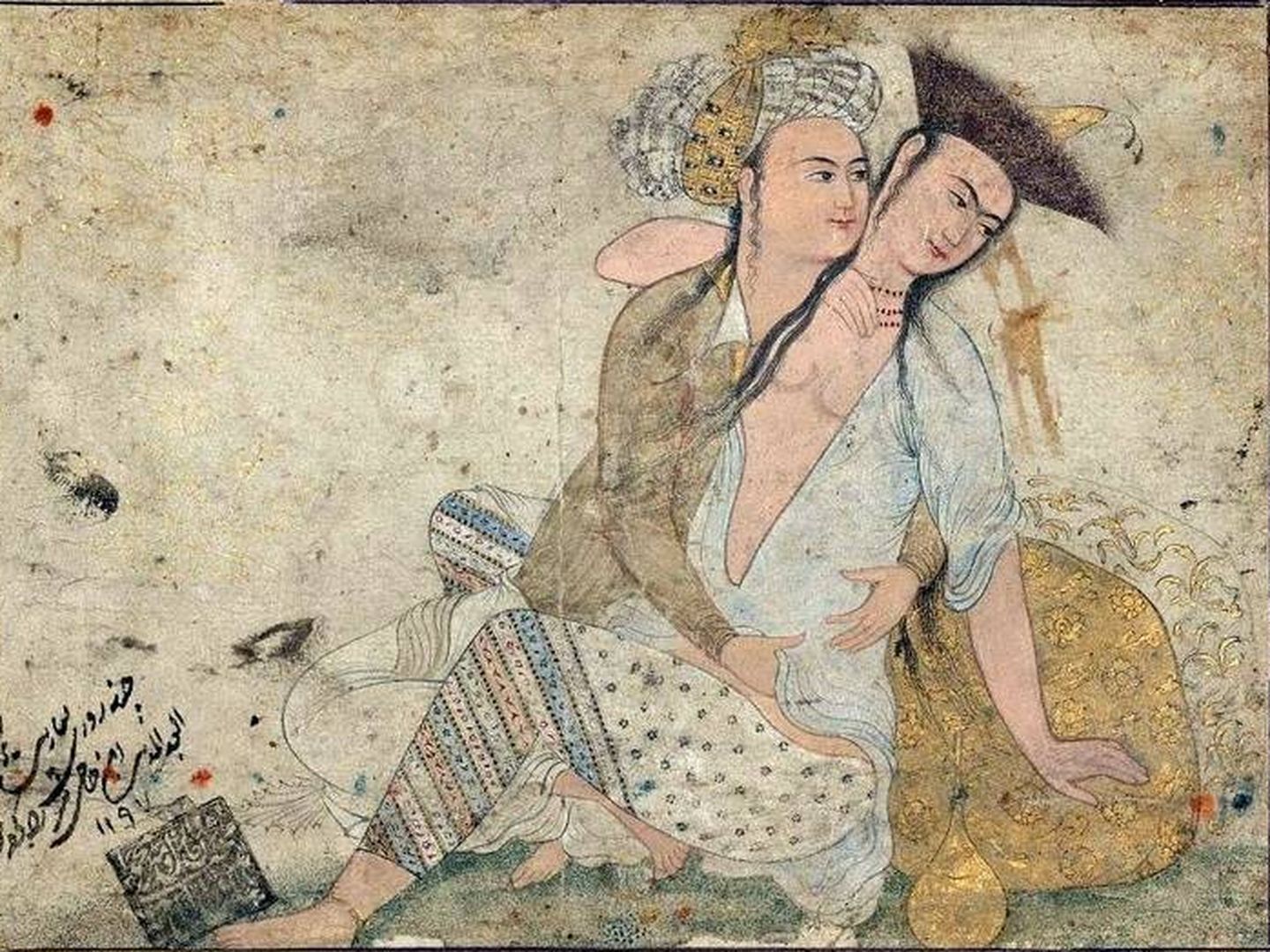 Miniatura erótica persa.