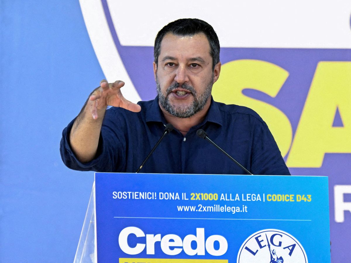 Foto: El ministro de Transportes italiano, Matteo Salvini, confía en bloquear la norma. (Reuters/Flavio Lo Scalzo)