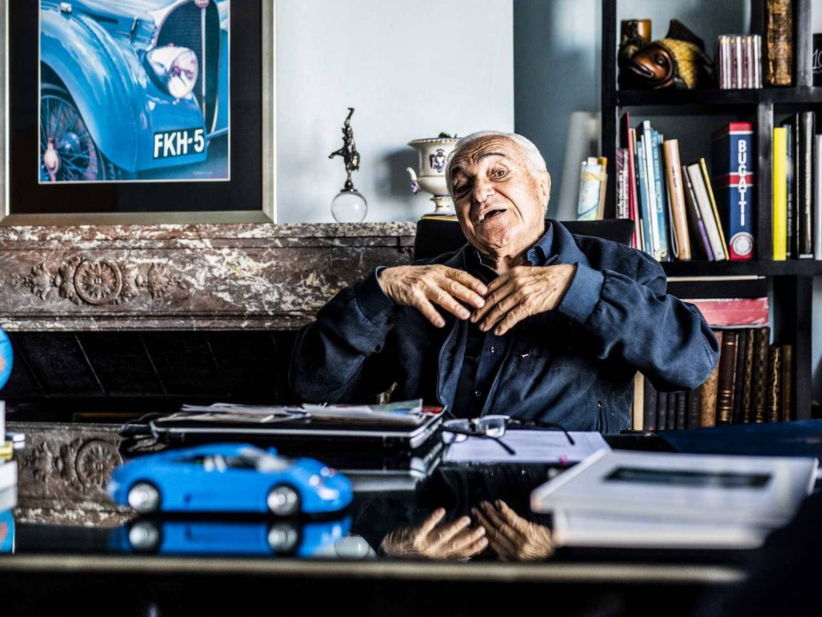 Foto: Romano Artioli, el hombre que relanzó la marca Bugatti tras 39 años de cierre.