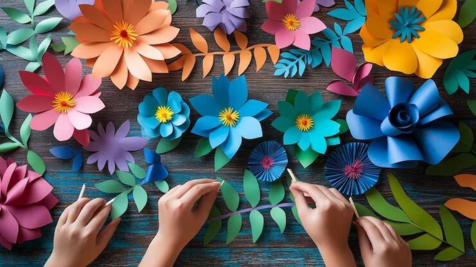 Todavía estás a tiempo de ir con tus hijos: la Feria de la Primavera de Madrid con talleres de flores de papel, creación de chapas y pintacaras