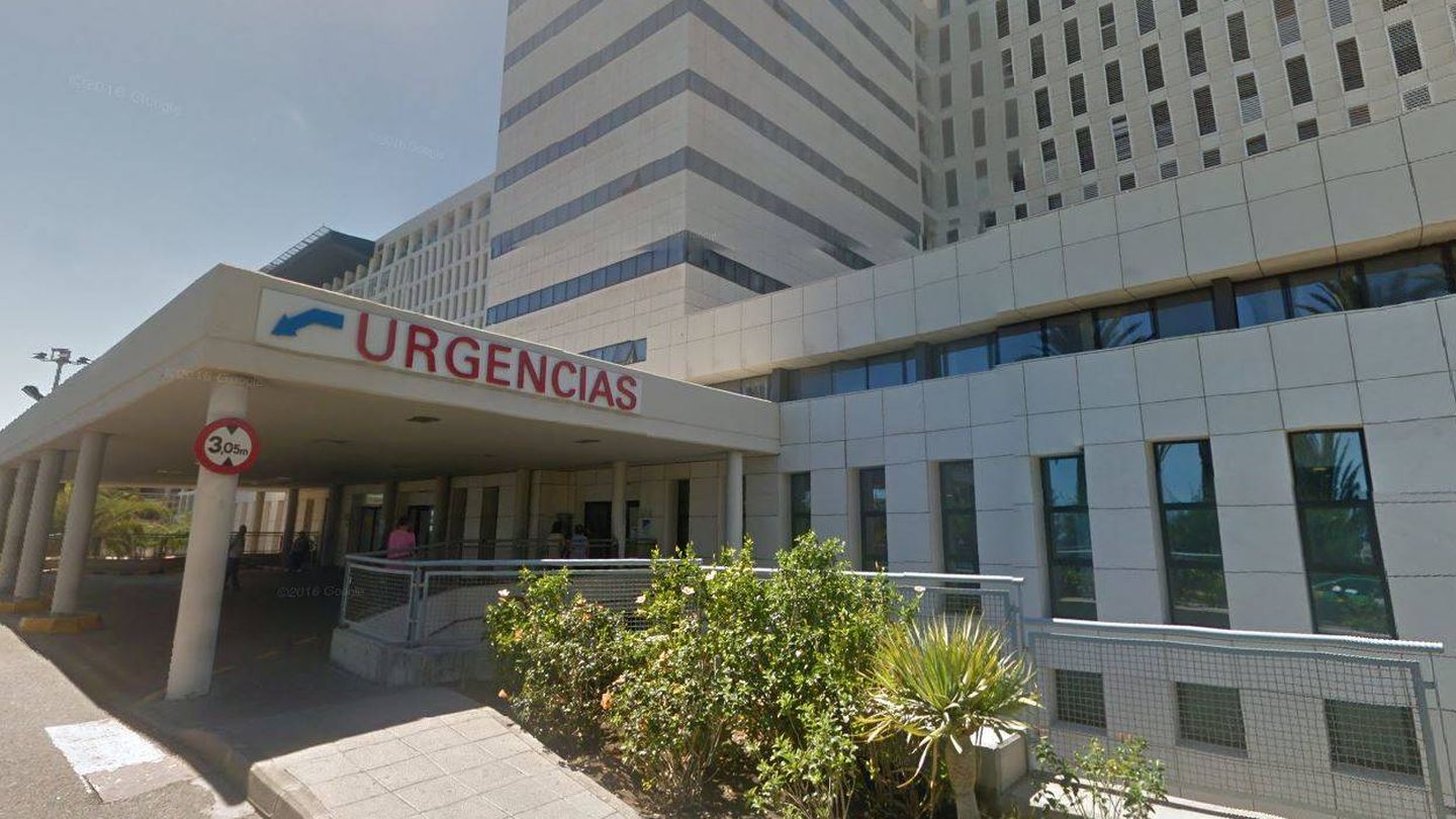 La entrada de Urgencias del Hospital Insular de Gran Canaria. (Foto: Google Maps)