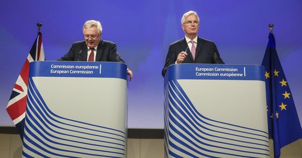 Foto: Segunda ronda de negociaciones sobre el Brexit en Bruselas. (EFE)