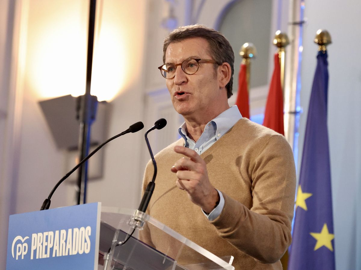 Foto: El presidente de la Xunta y candidato a la presidencia del PP, Alberto Núñez Feijóo. (EFE)