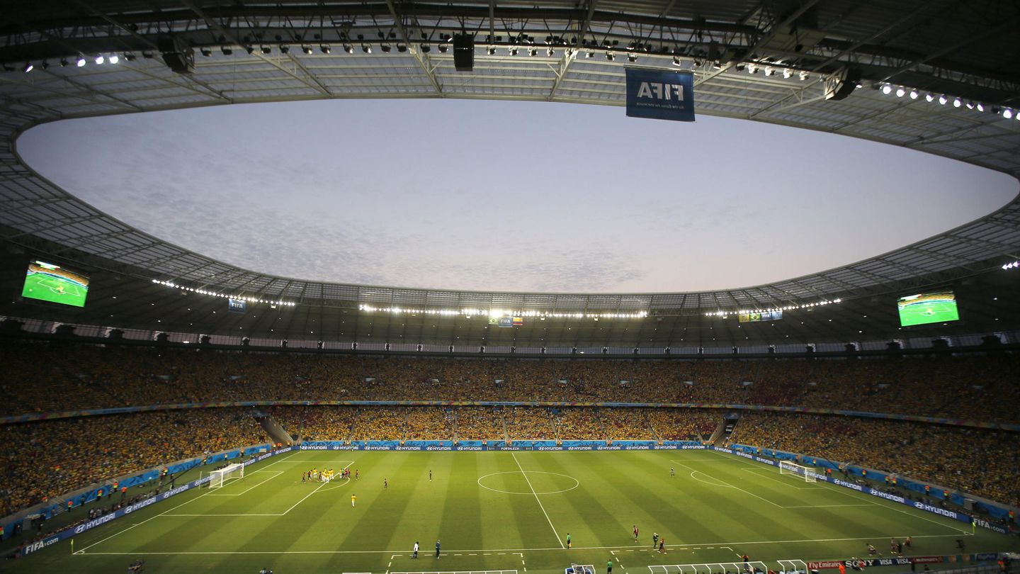 Imagen interior del estadio de Fortaleza (EFE)
