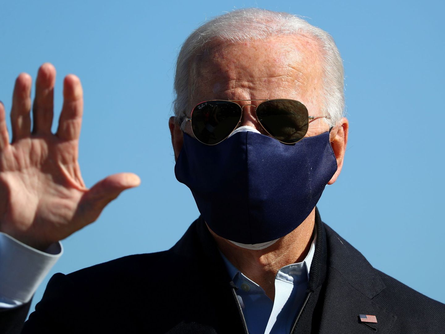 Joe Biden, en un acto electoral en Carolina del Norte. (Reuters)