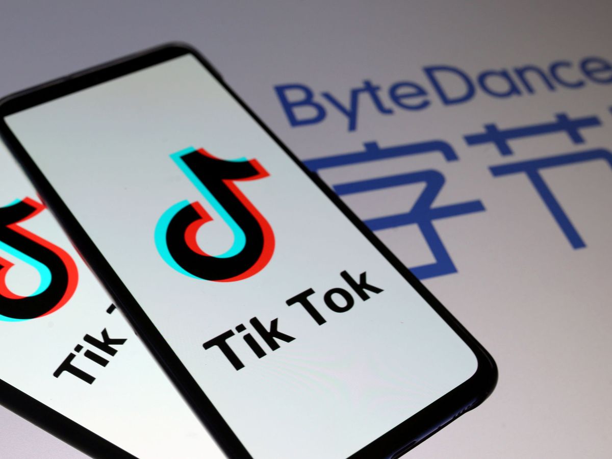 Foto: Logos de TikTok. (Reuters)