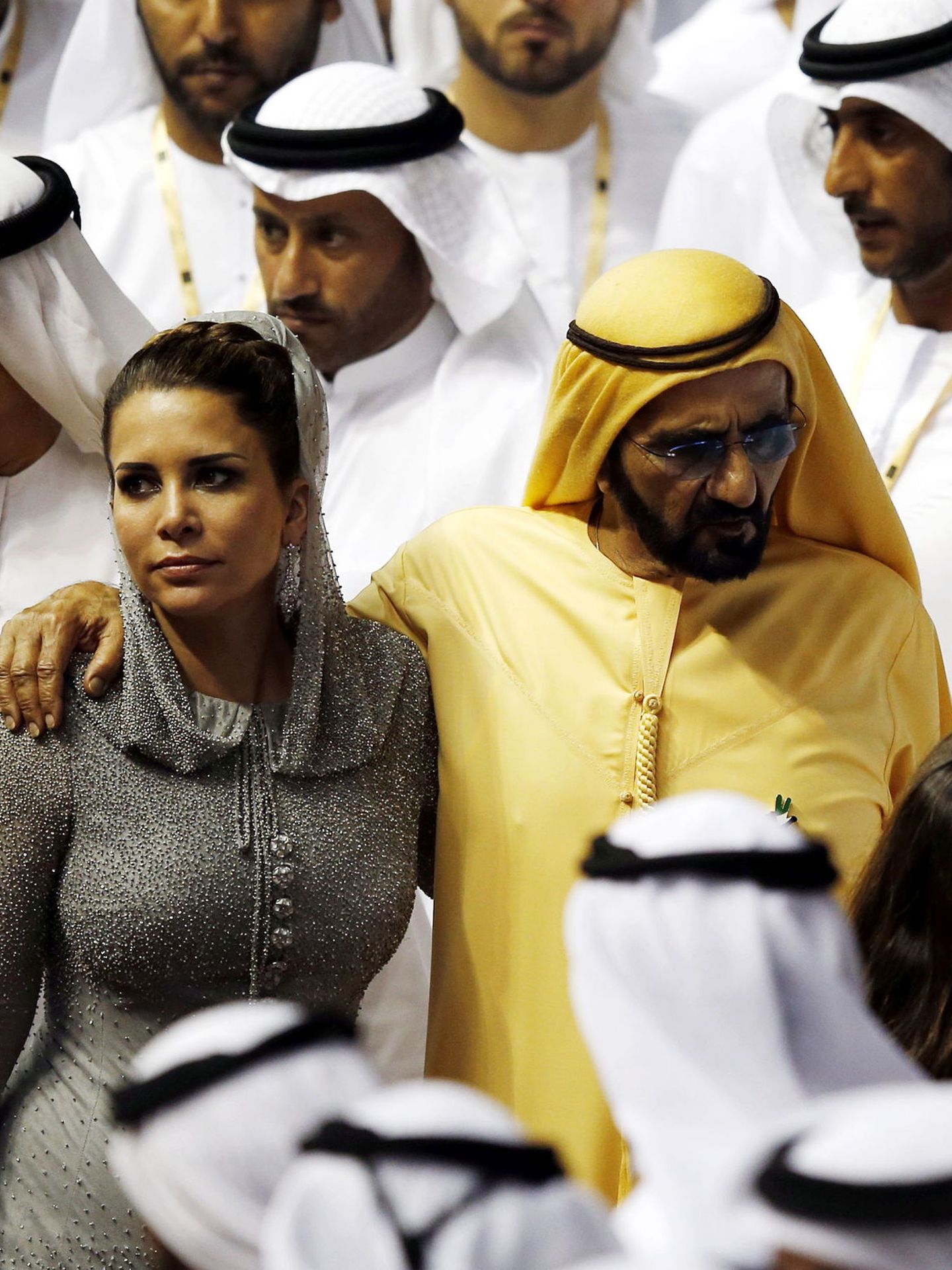 La princesa Haya y el emir de Dubái, en una imagen de archivo. (EFE)
