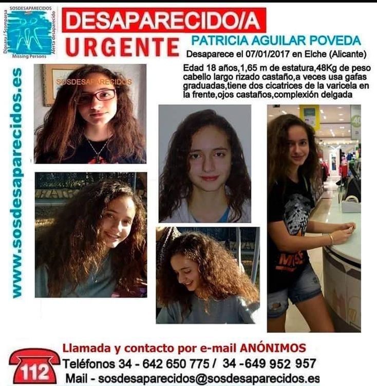 Foto: Patricia Aguilar, la joven desaparecida, ha negado su vinculación con la secta Gnosis