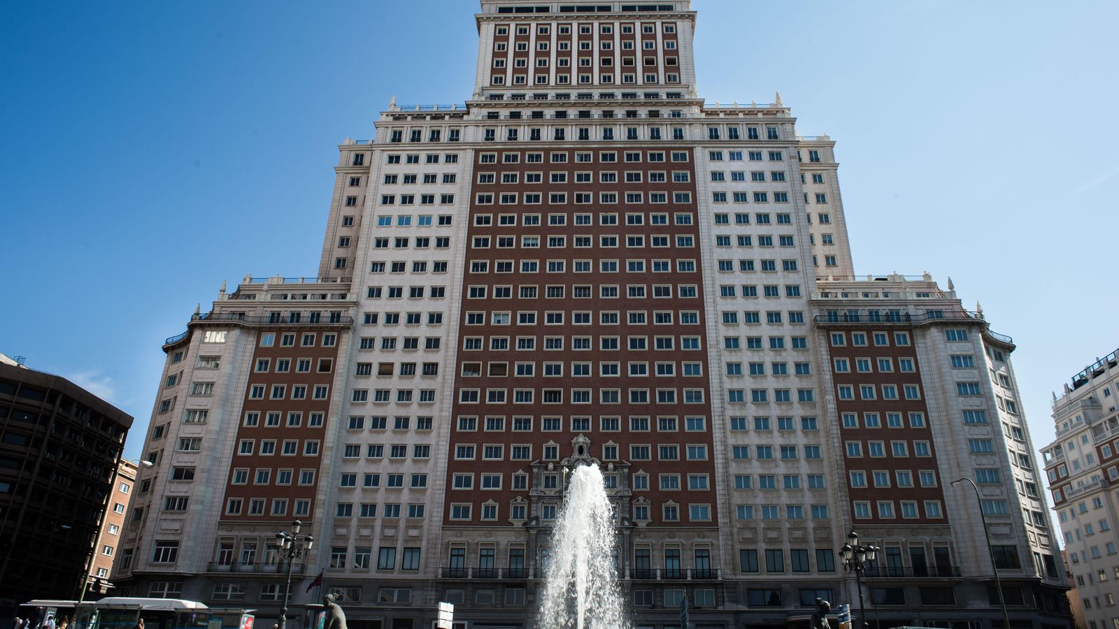 Foto: Vista general del Edificio España en Madrid. (Daniel Muñoz)