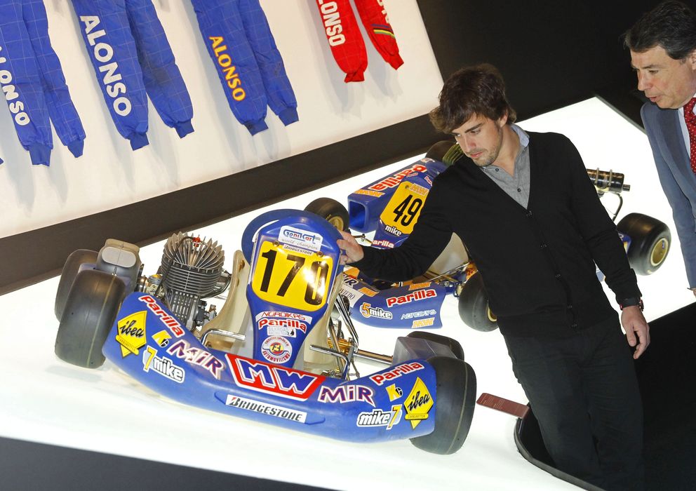 Foto: Esta exposición recorre la vida deportiva de Fernando Alonso.