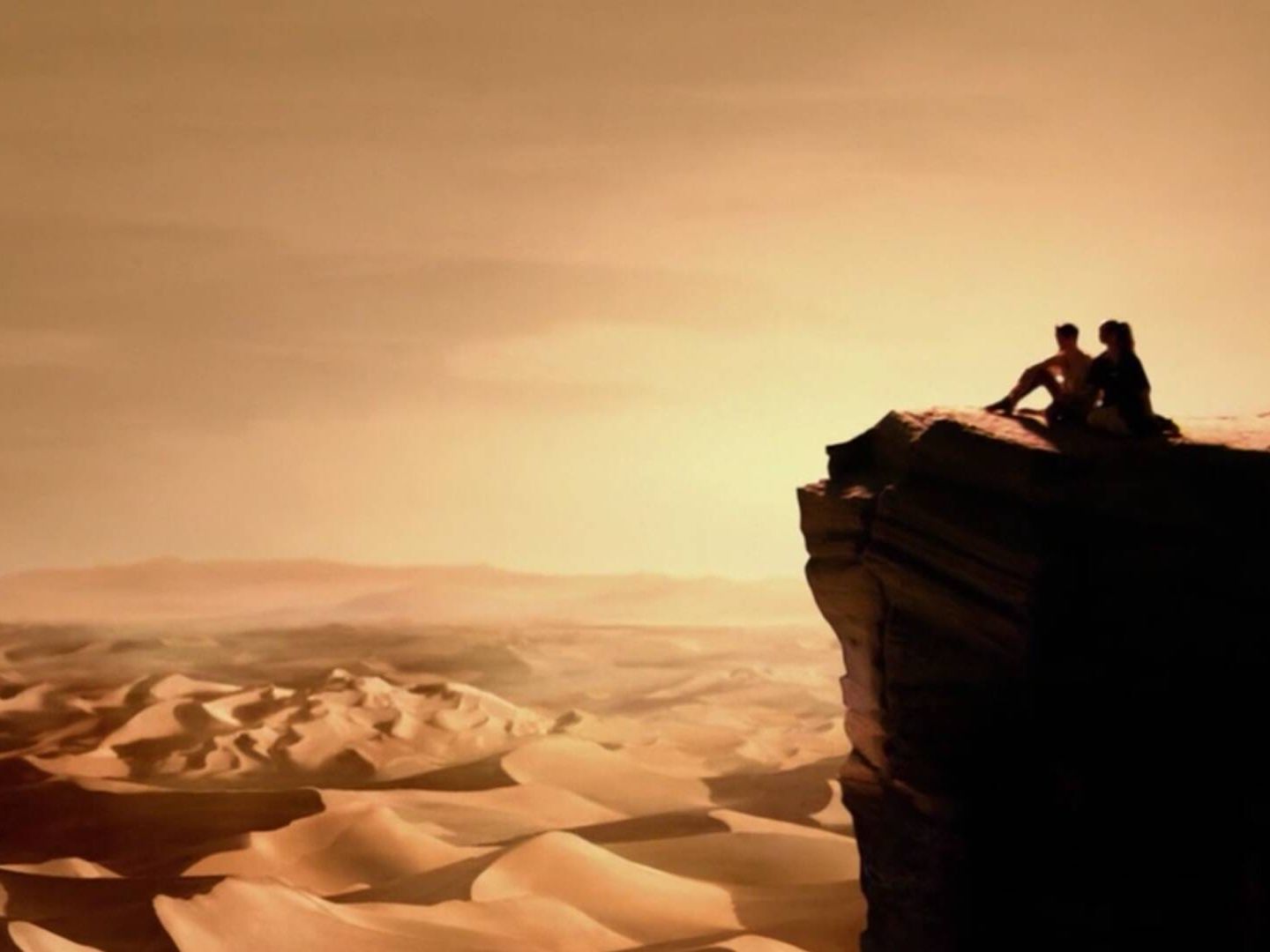 El planeta desértico Arrakis, en 'Hijos de Dune'. (DARK)